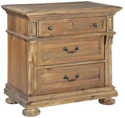 Wellington Hall Three Drawer Nightstand