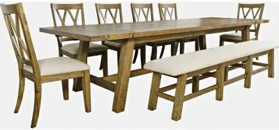 Telluride Trestle Extension Table - Brown