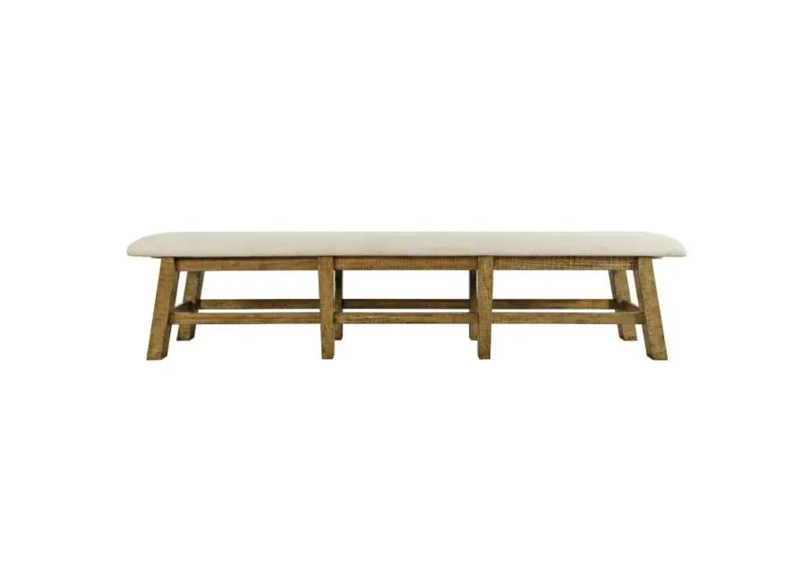 Telluride 85" Dining Bench - Gold