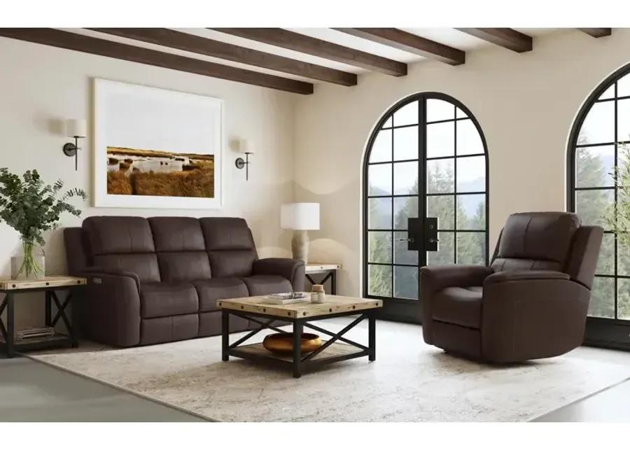 Henry Power Reclining Sofa with Power Headrests and Power Lumbar