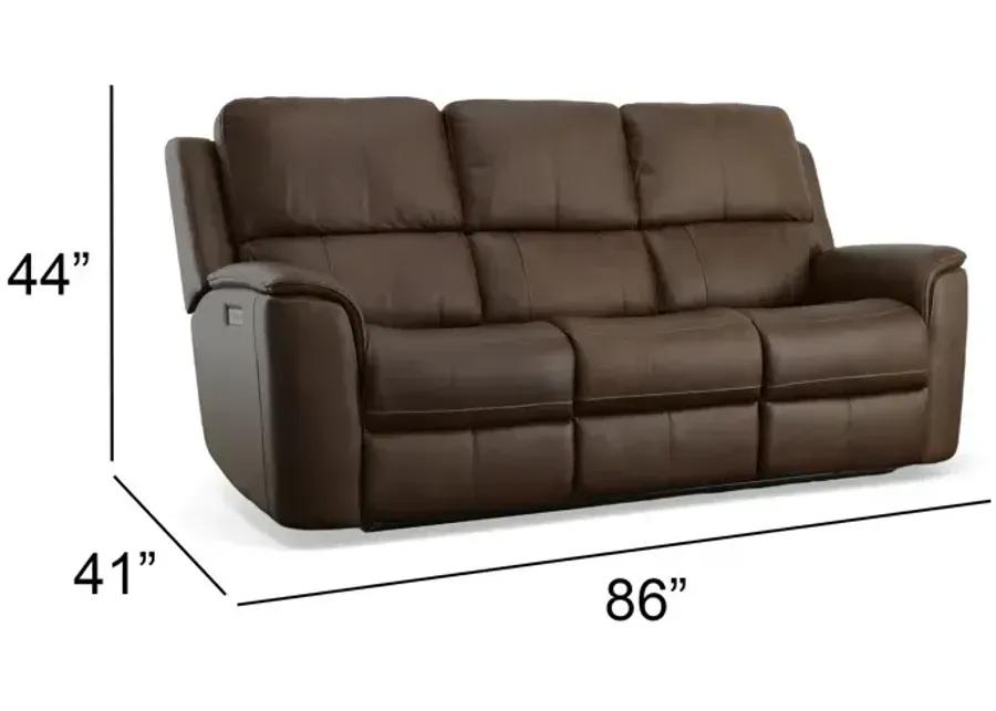 Henry Power Reclining Sofa with Power Headrests and Power Lumbar