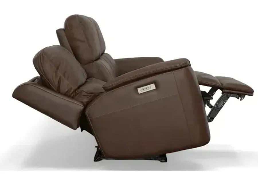 Henry Power Reclining Sofa with Power Headrests and Power Lumbar