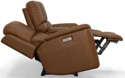 Henry Power Reclining Loveseat w/Console, Power Headrest & Lumbar