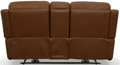 Henry Power Reclining Loveseat w/Console, Power Headrest & Lumbar