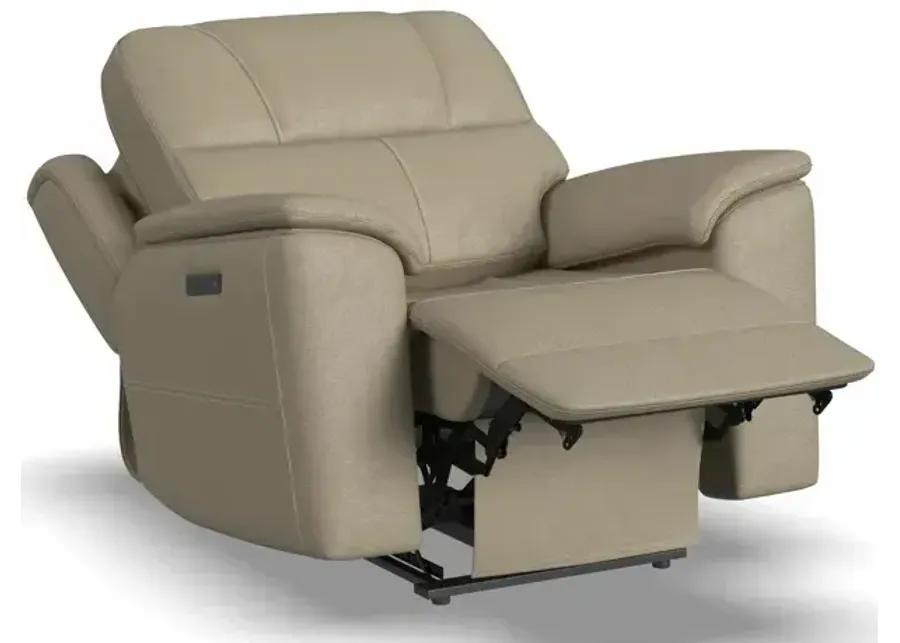 Crew Power Recliner with Power Headrest & Lumbar