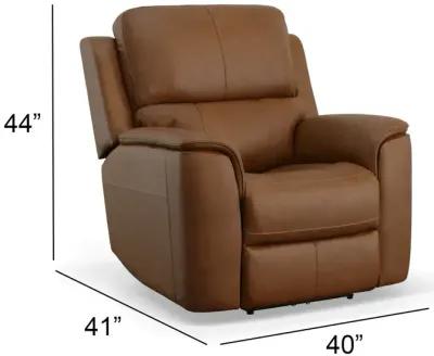 Henry Power Recliner w/Power Headrest & Lumbar