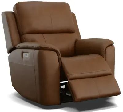 Henry Power Recliner w/Power Headrest & Lumbar