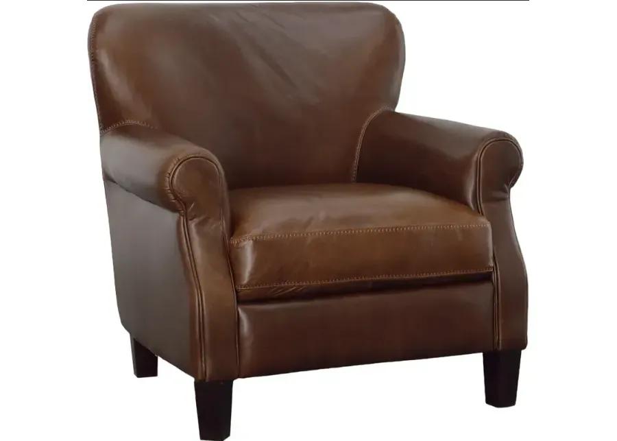 Leather Accent Chair