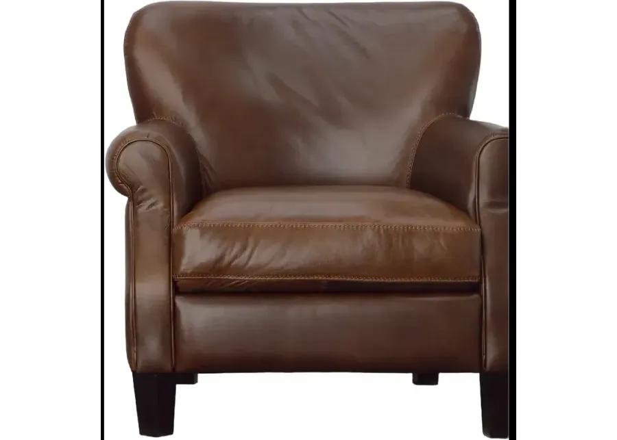 Leather Accent Chair