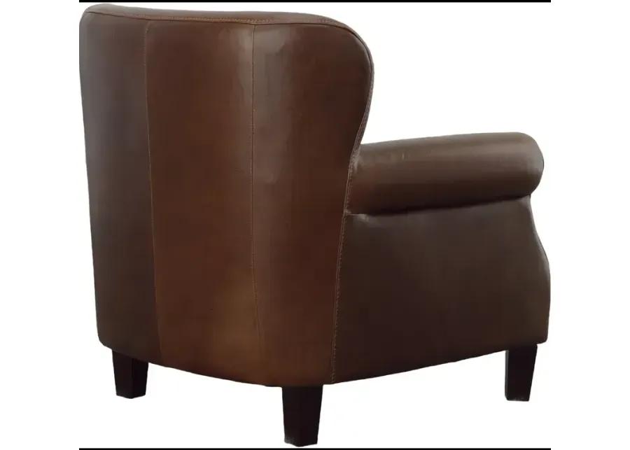 Leather Accent Chair