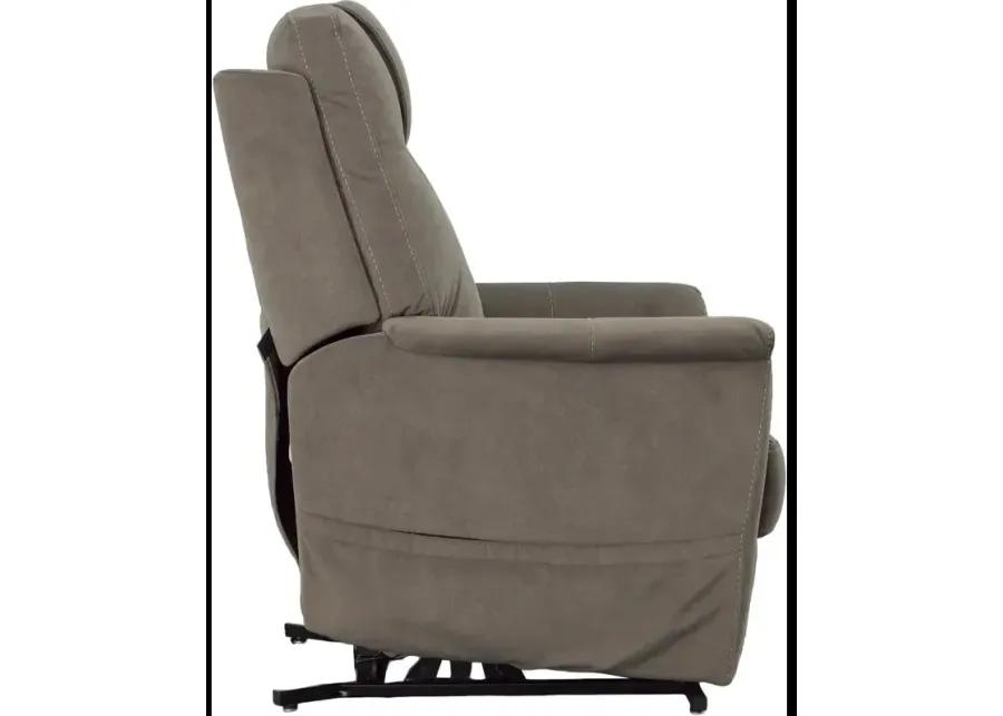 TRU Motion Lift Chair w/Headrest & Lumbar - Arula Elephant