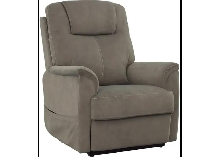 TRU Motion Lift Chair w/Headrest & Lumbar - Arula Elephant