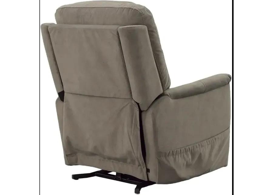 TRU Motion Lift Chair w/Headrest & Lumbar - Arula Elephant