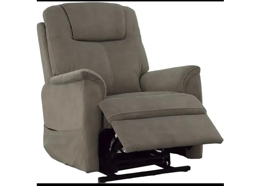 TRU Motion Lift Chair w/Headrest & Lumbar - Arula Elephant