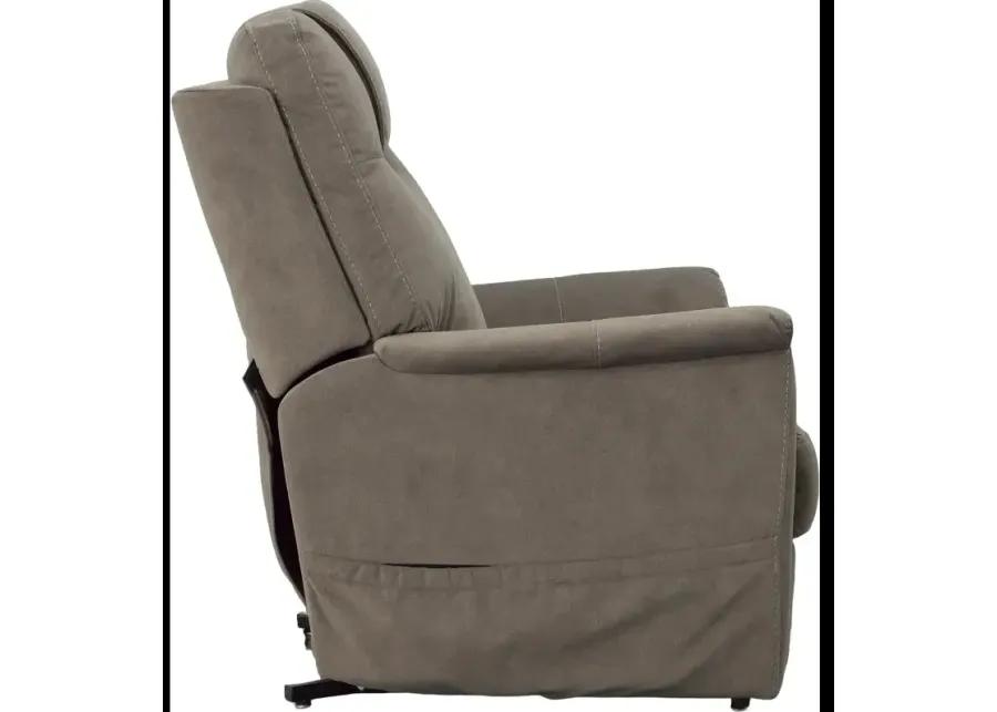 TRU Motion Lift Chair w/Headrest & Lumbar - Arula Elephant