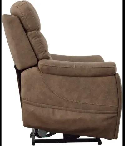 Dual Motor Lift Chair With Headrest & Lumbar & Air Massage  - Canyon Silt