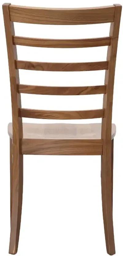 Dexter Side Chair w/Wood Seat - Walnut