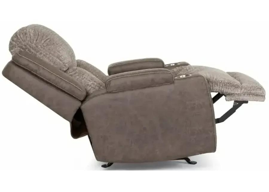 Denali Power Reclining Rocker Recliner w/ Power Headrest - Boswell Dove