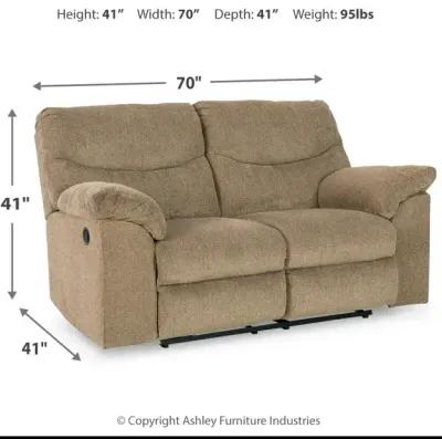 Alphons Reclining Loveseat