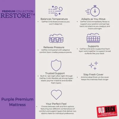 Purple Restore Mattress (Soft) 11.5"