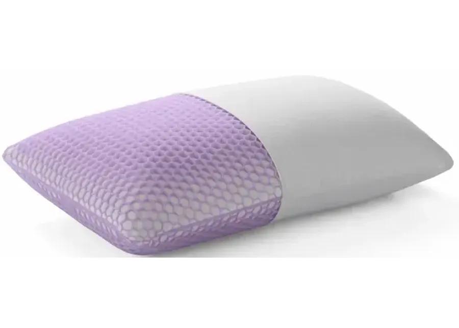 Purple Harmony Low Standard Pillow