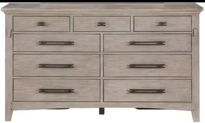 Mission Oak Dresser - Taupe