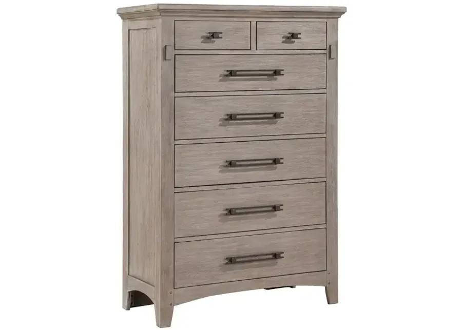 Mission Oak Chest - Taupe