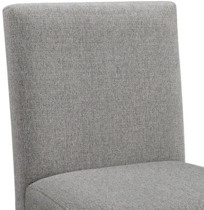 Seneca Counter Side Chair with Grey Fabric - Grey