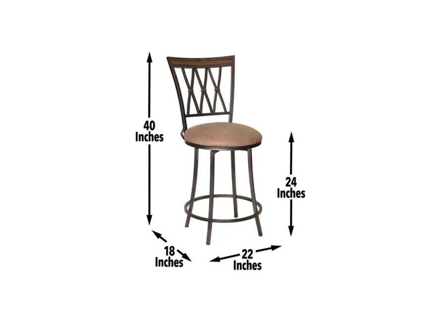 Sedona 24 Counter Stool, Swivel