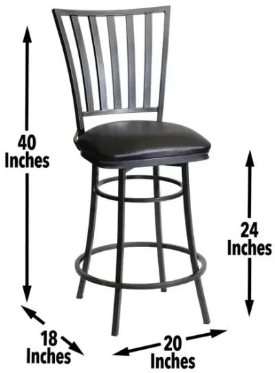 Stellan 24 Counter Stool, Swivel