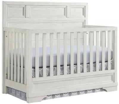 Foundry Flat Top Crib - White Dove