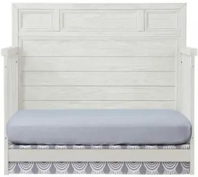 Foundry Flat Top Crib - White Dove