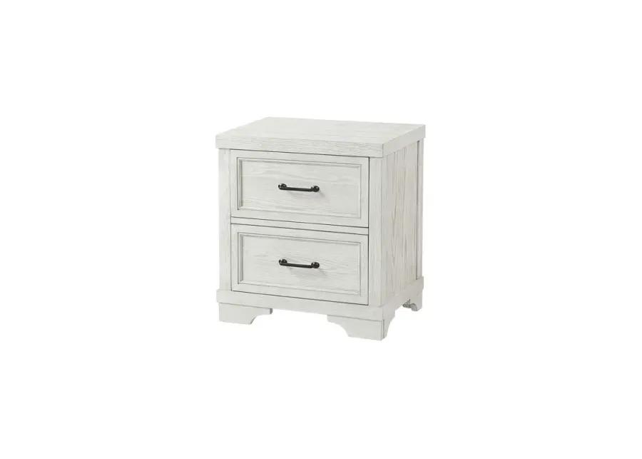 Foundry Nightstand - White Dove