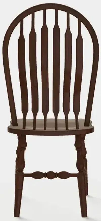 Bowback Side Chair - Cherry