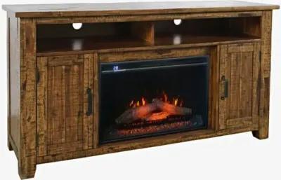 Cannon Valley Electric Fireplace Media Console