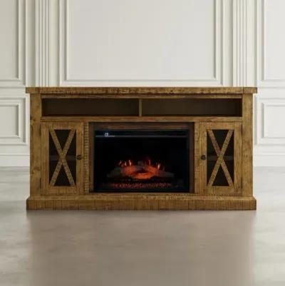 Telluride Electric Fireplace Media Console