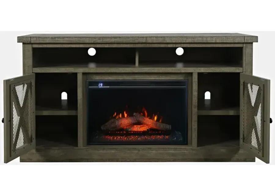 Telluride Electric Fireplace Media Console