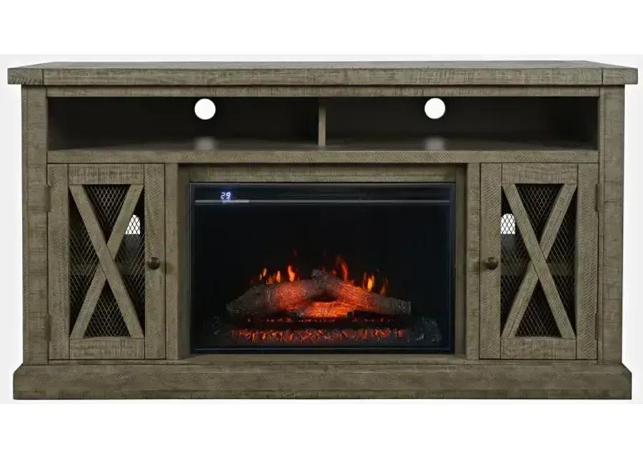 Telluride Electric Fireplace Media Console