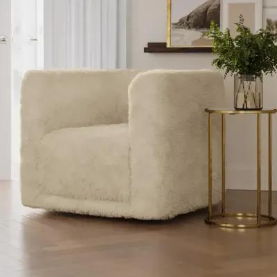 Huggy Swivel Chair - Sand