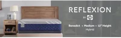 Reflexion Benedict Medium Hybrid Mattress