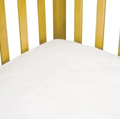 Stain Protection Fitted Crib Mattress Pad