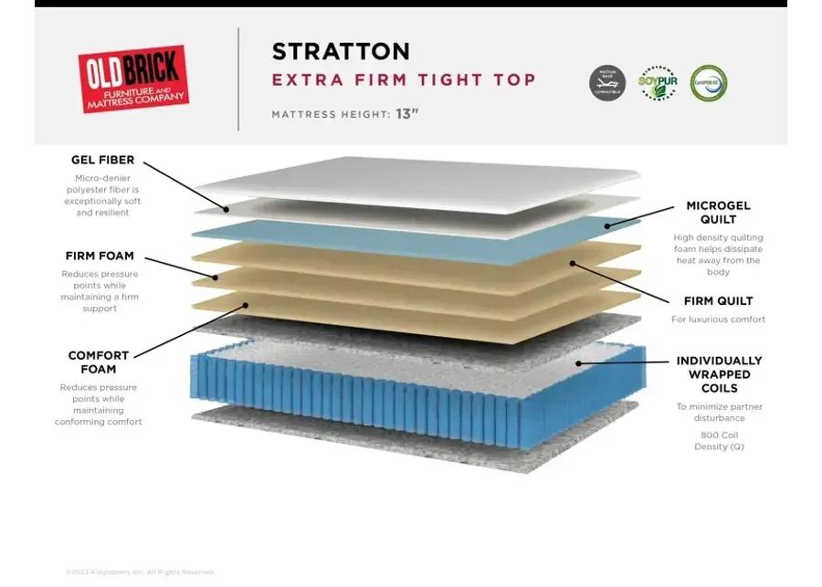 Stratton Extra Firm Tight Top 13" Mattress