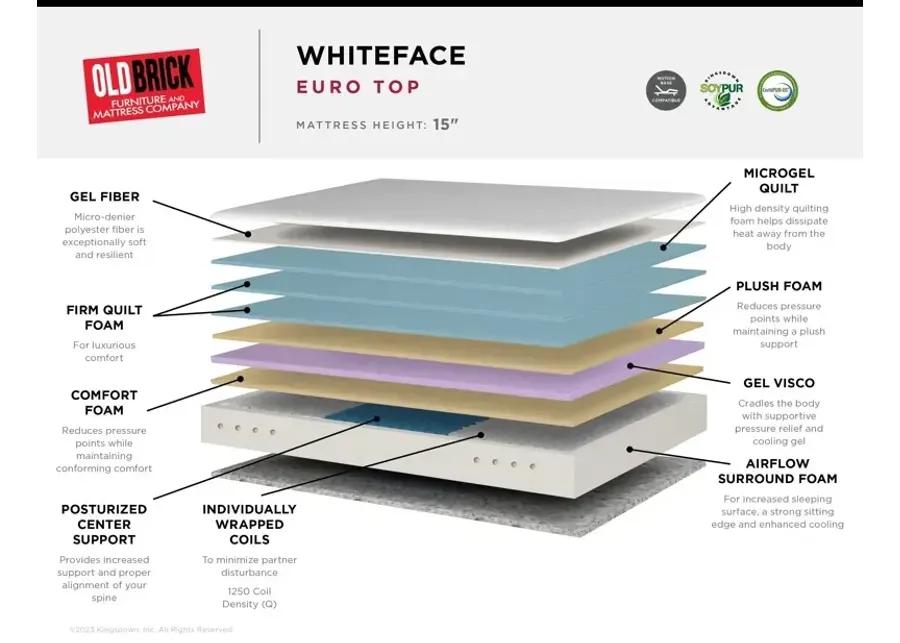 Whiteface Euro Top 15" Mattress