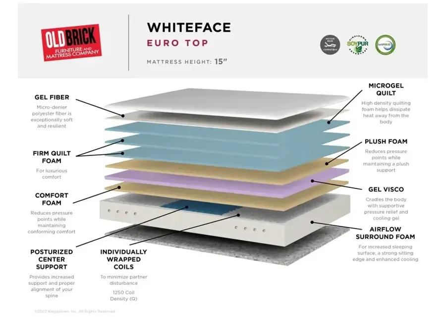 Whiteface Euro Top 15" Mattress