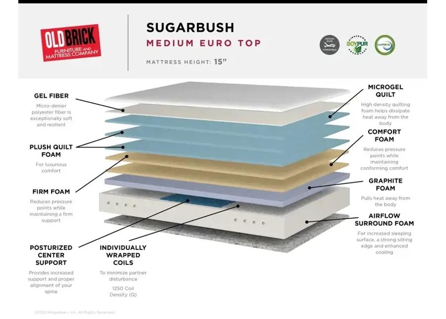 Sugarbush Medium Euro Top 15" Mattress