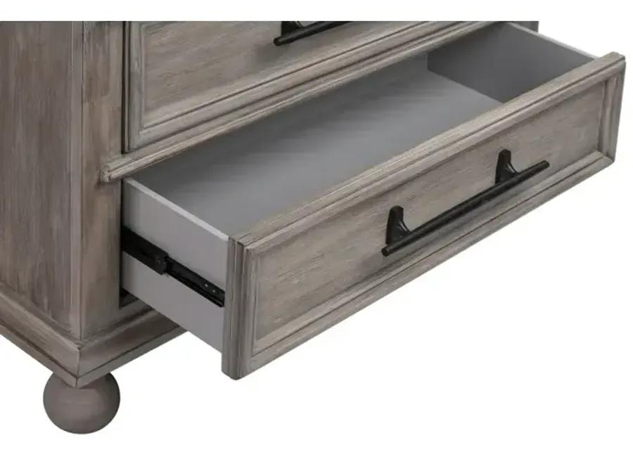 Summerhouse 5 Drawer Chest - Fieldstone