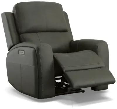 Linden Power Recliner with Power Headrest & Lumbar