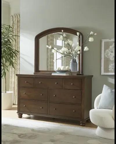 Cambridge Double Dresser Mirror - Classic Cherry