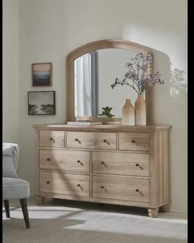 Cambridge Double Dresser Mirror - Modern Khaki