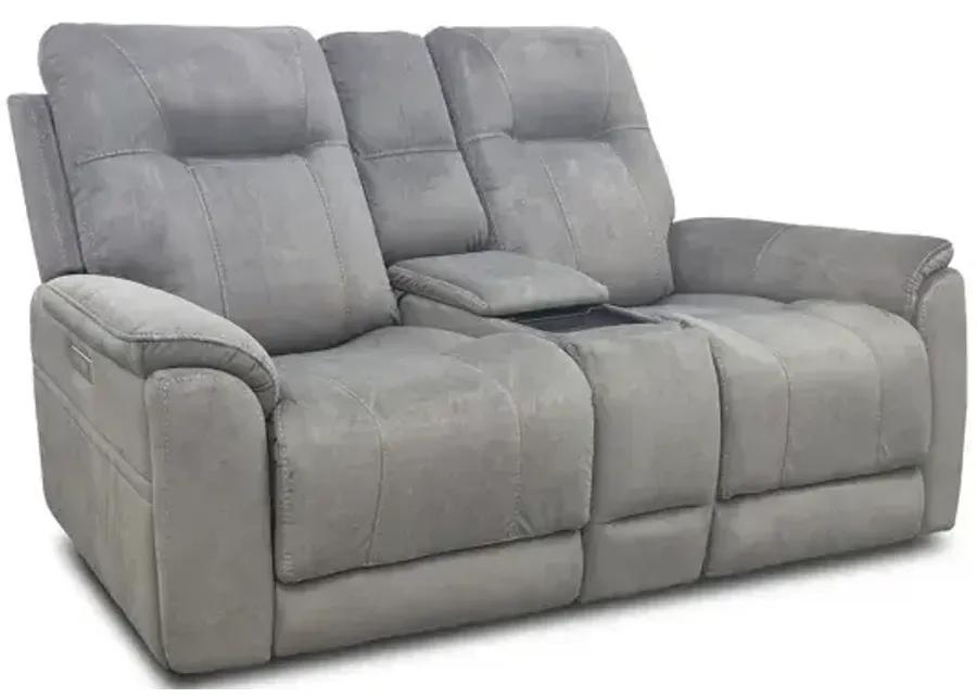 Triple Power Console Loveseat - Arula Elephant